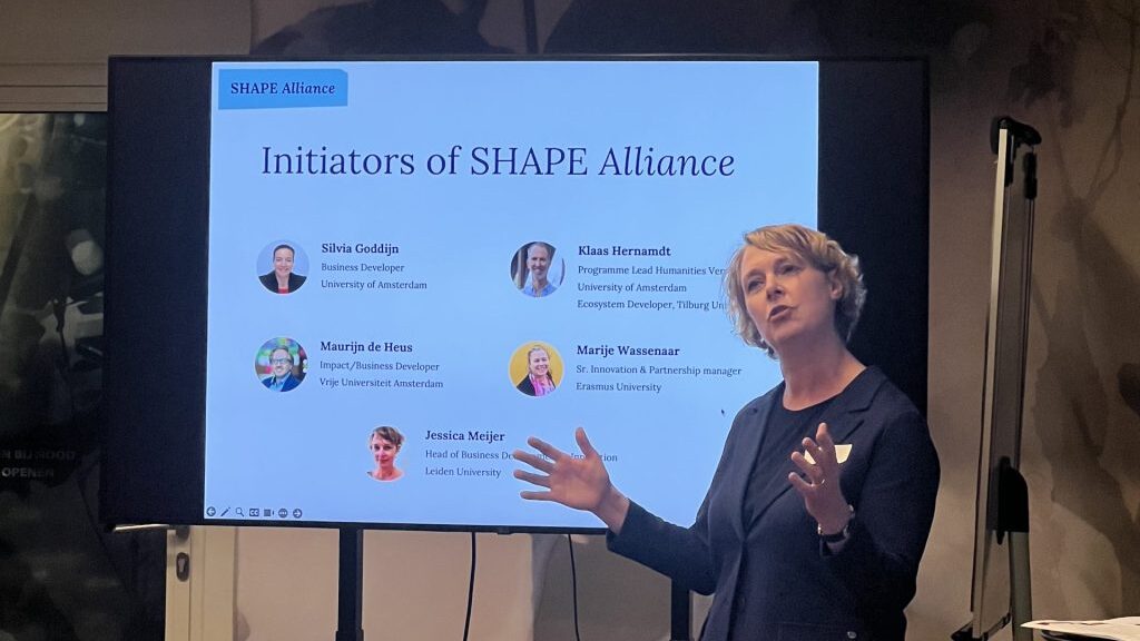 SHAPE Alliance NL: “Harness the impact of the social sciences, humanities, and the arts – this leads to real progress”